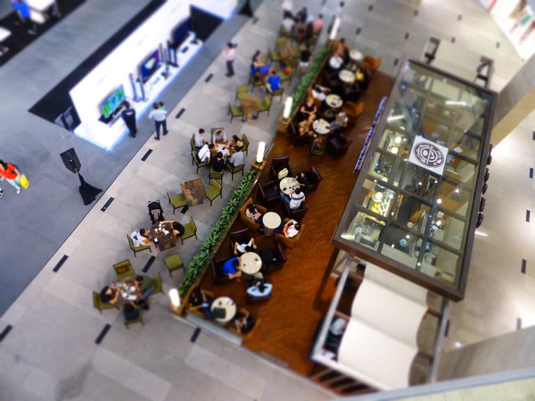 From Food Court To Entertainment