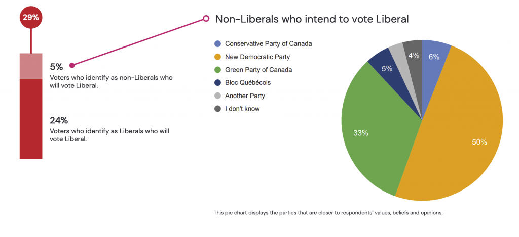 1 IN 6 LIBERAL AND CONSERVATIVE VOTERS ARE SOFT SUPPORTERS