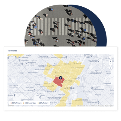 Catchment area dashboard