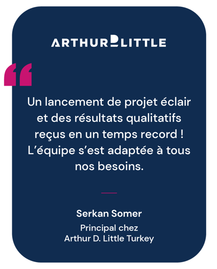 Arthur D Little Testimonial