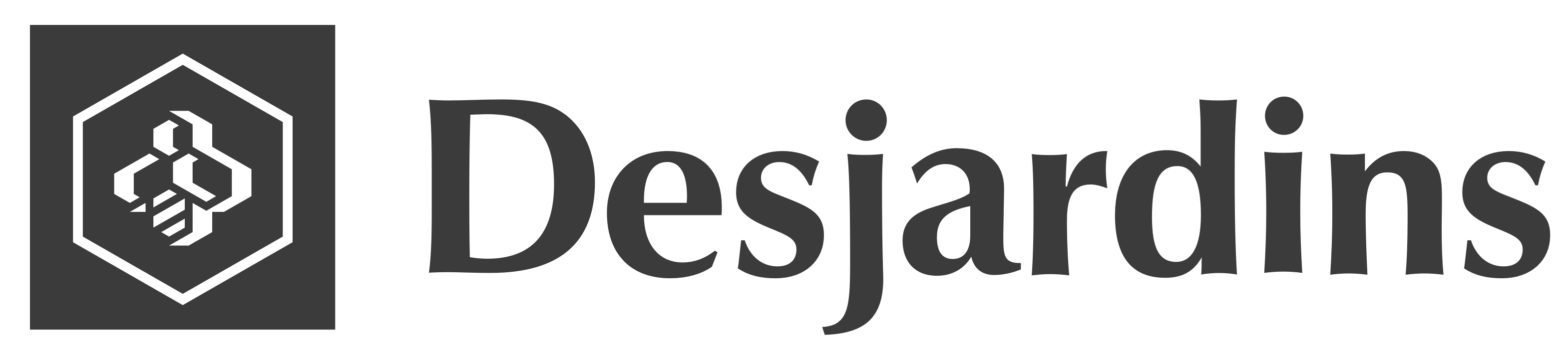Logo - Desjardins - Black