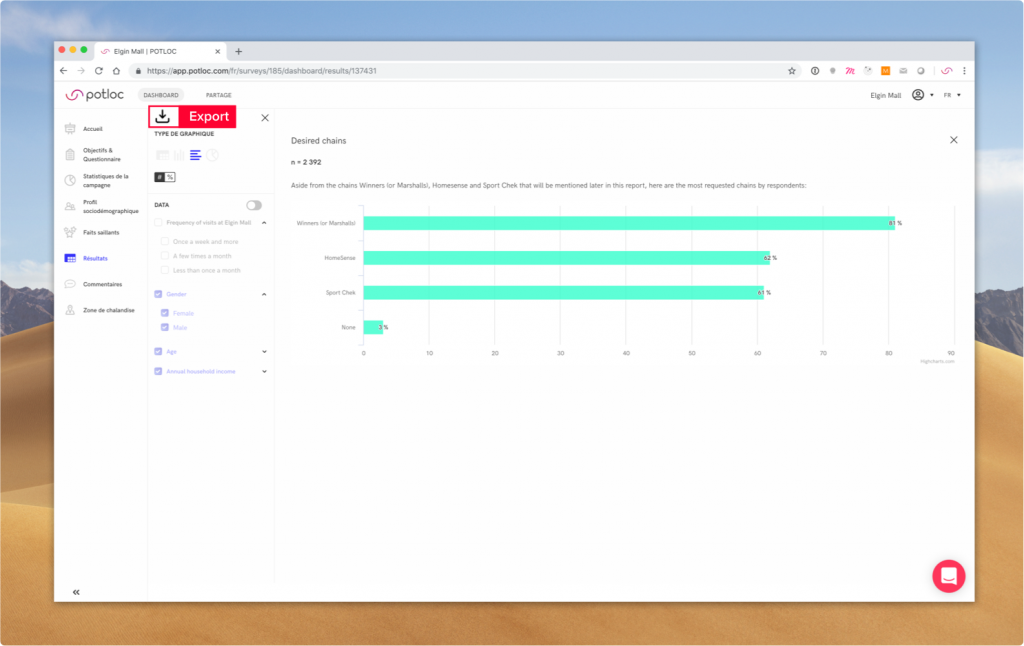 export-dashboard